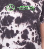 T-shirt en coton pour femme Mercedes-Benz AMG Petronas F1 Tie Dye T-shirt à col rond avec logos d'équipe et de sponsors T-shirt au look batik 701225035 Marron ou noir T-shirt en coton pour femme Mercedes-Benz AMG Petronas F1 Tie Dye T-shirt à col rond avec logos d'équipe et de sponsors T-shirt au look batik 701225035 Marron ou noir