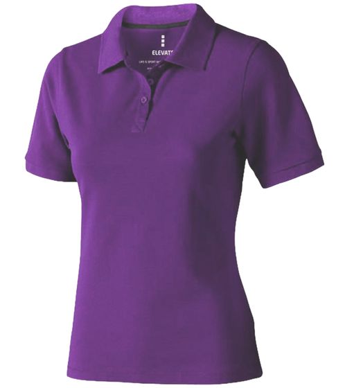 ELEVATE Calgary women's polo shirt cotton polo shirt pique knit 200 g/m² 3808138 purple