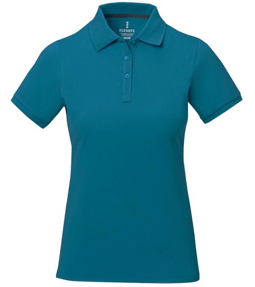 ELEVATE Calgary women's polo shirt cotton polo shirt pique knit 200 g/m² 3808152 blue