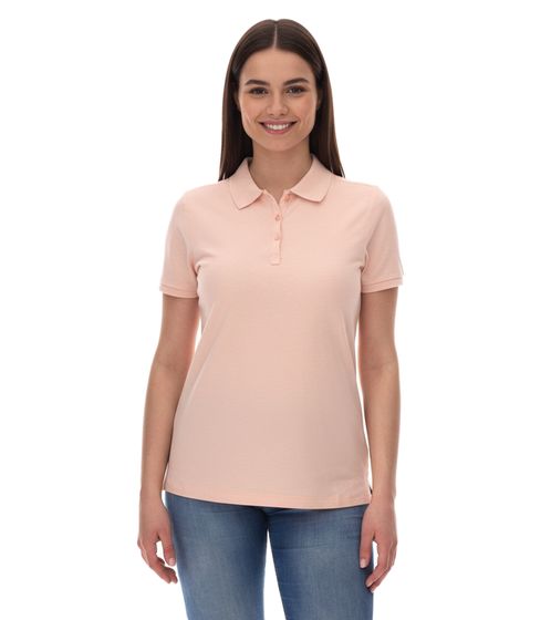 ELEVATE Calgary women's polo shirt cotton polo shirt pique knit 200 g/m² 3808191 pink-blush