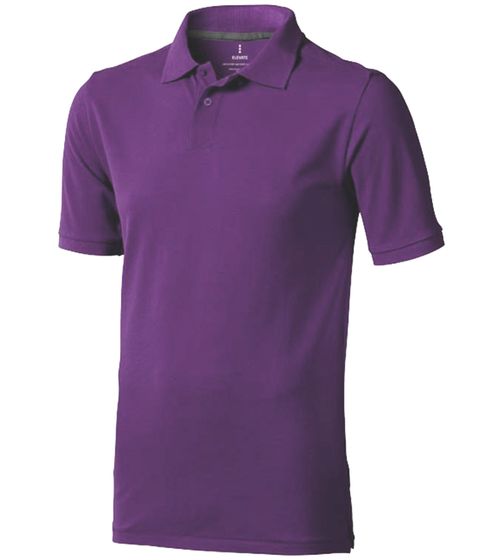 ELEVATE Calgary Herren Polo-Shirt Baumwolle Polo-Hemd Pique-Strick 200 g/m² 3808038 Lila