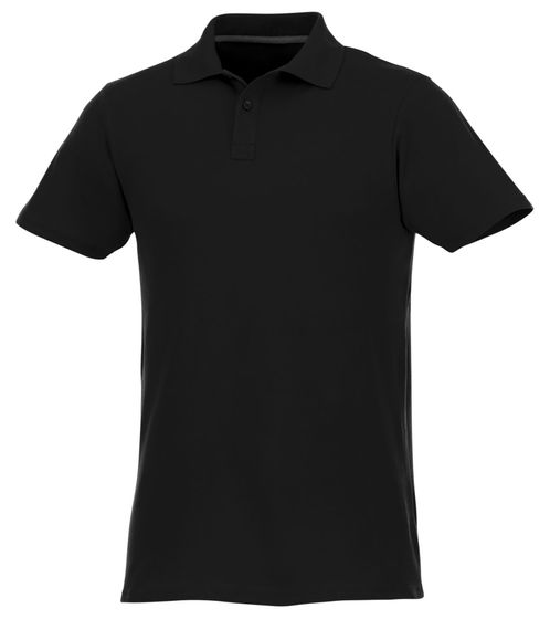 ELEVATE Helios Herren Polo-Shirt Baumwolle Polo-Hemd Pique-Strick 180 g/m² 3810699 Schwarz