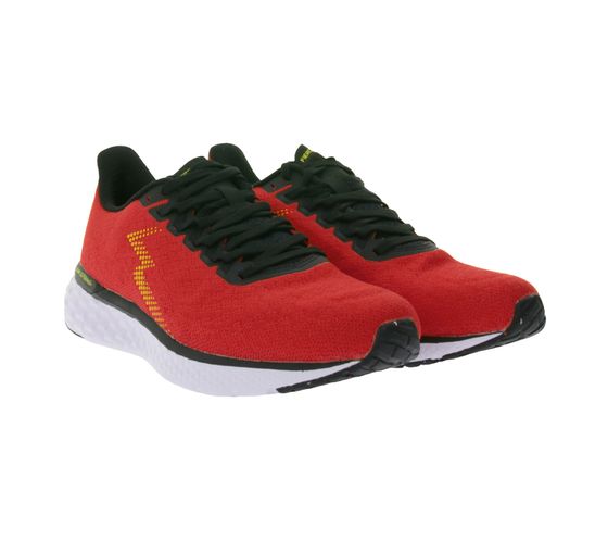 Chaussures de course pour hommes 361° FIERCE 2 avec technologie QU!K Flex Chaussures de sport avec semelle Ortholite Y2208-2709 Rouge/Orange