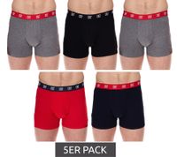 Pack of 10 CR7 CRISTIANO RONALDO Basic Trunk men's boxer shorts, breathable cotton underpants, underwear 300-8125-49 red/grey/navy/black/multi-coloured/gold Pack of 10 CR7 CRISTIANO RONALDO Basic Trunk men's boxer shorts, breathable cotton underpants, underwear 300-8125-49 red/grey/navy/black/multi-coloured/gold