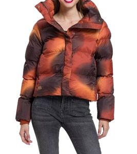 veste d'hiver femme ragwear veste matelassée déperlante veste d'extérieur 26676003 orange/noir