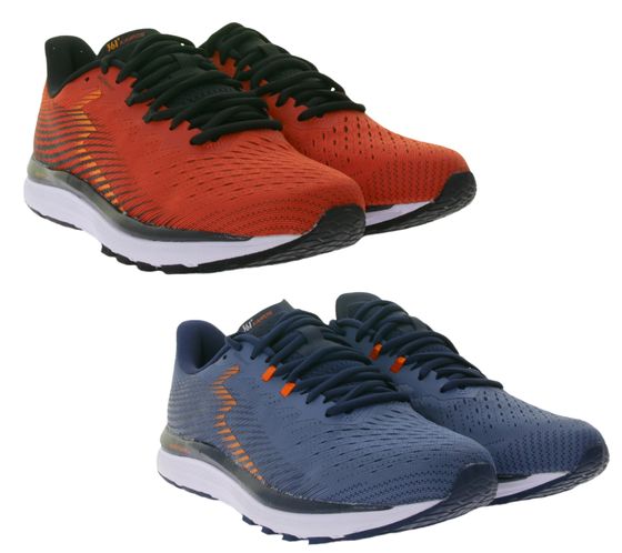 Chaussures de course pour hommes 361° KAIROS avec technologie QU!K Flex Chaussures de sport avec semelle Ortholite Y2207 Rouge ou Bleu-Gris