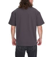 Camisa de algodón para hombre KEINE LIEBE Ballhead con inscripción LOST ANGELES Camiseta de cuello redondo Camisa de manga corta KLTS1011GRY Gris/Verde/Naranja