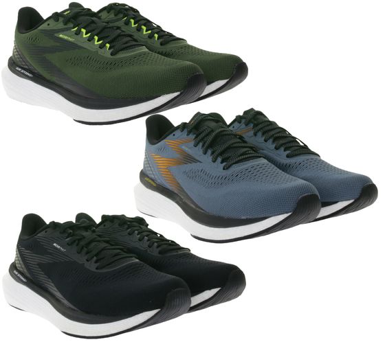 Scarpe da corsa da uomo 361° SPIRE 5 con tecnologia QU!K Flex Scarpe sportive con suola Ortholite Y2232 Nero, grigio o verde