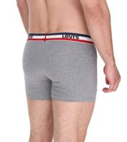 5er Pack LEVI`S Herren Boxershorts Baumwoll-Unterwäsche mit farblichen Akzenten am Bund 701224335 Schwarz/Grau