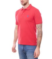 U.S. POLO ASSN. Polo homme, chemise basique, chemise en coton, chemise à manches courtes dans différents modèles vert, bleu clair, rouge ou gris U.S. POLO ASSN. Polo homme, chemise basique, chemise en coton, chemise à manches courtes dans différents modèles vert, bleu clair, rouge ou gris
