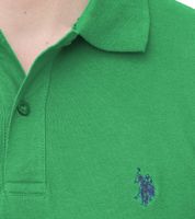 U.S. POLO ASSN. Polo homme, chemise basique, chemise en coton, chemise à manches courtes dans différents modèles vert, bleu clair, rouge ou gris U.S. POLO ASSN. Polo homme, chemise basique, chemise en coton, chemise à manches courtes dans différents modèles vert, bleu clair, rouge ou gris