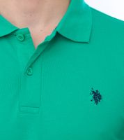 U.S. POLO ASSN. Polo homme, chemise basique, chemise en coton, chemise à manches courtes dans différents modèles vert, bleu clair, rouge ou gris U.S. POLO ASSN. Polo homme, chemise basique, chemise en coton, chemise à manches courtes dans différents modèles vert, bleu clair, rouge ou gris