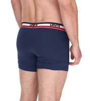 5er Sparpack LEVI`S Herren Boxershorts Baumwoll-Unterwäsche mit farblichen Akzenten am Bund 701224335 Schwarz/Grau oder Schwarz/Grau/Blau