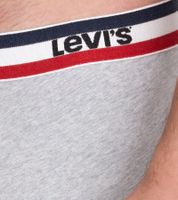 5er Sparpack LEVI`S Herren Boxershorts Baumwoll-Unterwäsche mit farblichen Akzenten am Bund 701224335 Schwarz/Grau oder Schwarz/Grau/Blau