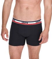 5er Sparpack LEVI`S Herren Boxershorts Baumwoll-Unterwäsche mit farblichen Akzenten am Bund 701224335 Schwarz/Grau oder Schwarz/Grau/Blau