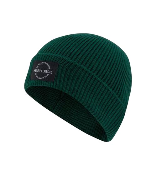 Gorro de invierno acogedor H.I.S. Gorro de punto suave Talla única 96053251 Verde