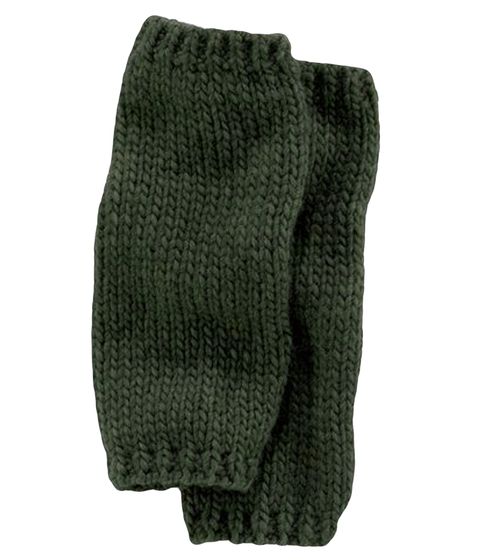 J.Jayz Women's Knitted Alpaca Wool Arm Warmers, Lightweight Winter Arm Warmers, Warming Gloves, 19298131, Dark Green