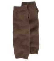 J.Jayz Women's Fine Knit Cashmere and Wool Arm Warmers, Lightweight Winter Arm Warmers, Warming Gloves, 75469815 Brown