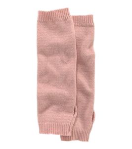 J.Jayz women's fine-knit cashmere cuffs, lightweight winter arm warmers, warming gloves 32520904 Pink