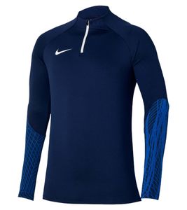 Camiseta de entrenamiento Nike Strike 23 Drill Top para hombre con tecnología Dri-FIT, corte ajustado, manga larga y MoveToZero DR2294-451, color azul marino