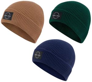 H.I.S Beanie kuschelige Winter-Mütze weiche Strick-Mütze One Size Blau, Grün oder Hellbraun