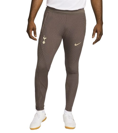 NIKE F.C. Pantalón de entrenamiento de fútbol Tottenham Strike Elite para hombre, pantalón de chándal sostenible con tecnología DRI-FIT ADV, pantalón deportivo ligero DZ0762-004 marrón