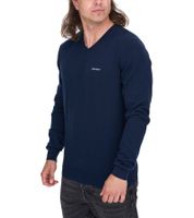 HACKETT LONDON GOLF Herren Baumwoll-Pullover Strick-Pullover mit V-Ausschnitt Langarm-Shirt HMX500D Schwarz, Blau oder Dunkelblau HACKETT LONDON GOLF Herren Baumwoll-Pullover Strick-Pullover mit V-Ausschnitt Langarm-Shirt HMX500D Schwarz, Blau oder Dunkelblau