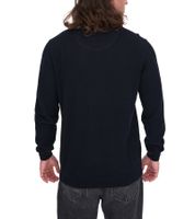 HACKETT LONDON GOLF Herren Baumwoll-Pullover Strick-Pullover mit V-Ausschnitt Langarm-Shirt HMX500D Schwarz, Blau oder Dunkelblau HACKETT LONDON GOLF Herren Baumwoll-Pullover Strick-Pullover mit V-Ausschnitt Langarm-Shirt HMX500D Schwarz, Blau oder Dunkelblau