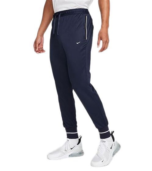 Pantaloni sportivi da uomo in misto cotone NIKE STRIKE 22 Pantaloni fitness Joggers per il tempo libero DH9386-451 Blu scuro/Bianco