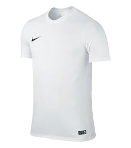 Camiseta deportiva NIKE Academy 21 para niños, ligera y con tecnología DRI-FIT, cómoda y deportiva, color blanco 725984-100