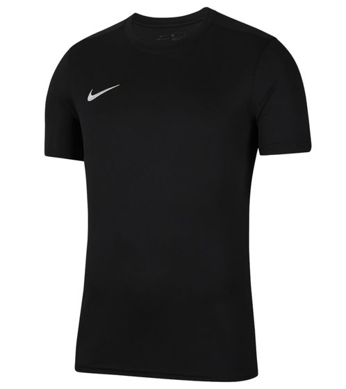 Maglia sportiva per bambini NIKE Dry Park VII, maglietta leggera con tecnologia DRI-FIT per ragazzi e ragazze, comoda maglietta fitness BV6741-010 nero