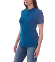 ELEVATE Calgary Polo da donna Polo in cotone Pique Knit 200 g/m² Rosa-Blush, Viola o Blu