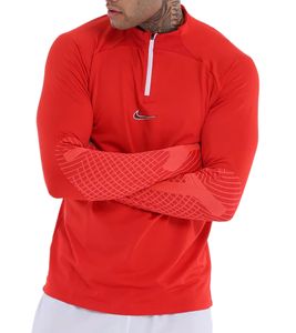 NIKE Herren Langarm-Shirt mit DRI-FIT-Technologie leichtes Trainings-Shirt DH8732-657 Rot