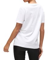 RE:COVERED X Mr. Man und Little Miss Damen Baumwoll-Shirt mit The Girls-Aufdruck T-Shirt Rundhals-Shirt RCMMM3199 Weiß