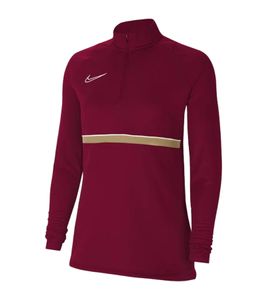 Giacca da allenamento da donna NIKE Academy 21 con tecnologia DRY-FIT Felpa CV2653-677 Rosso vino