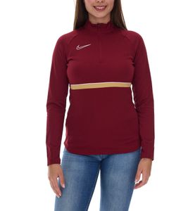 NIKE Academy 21 Damen Trainings-Jacke mit DRY-FIT Technologie Sweatshirt CV2653-677 Weinrot