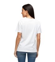 RE:COVERED X Looney Tunes Damen T-Shirt mit THATS ALL FALKS Schriftzug Baumwoll-Shirt Rundhals-Shirt RCWARN6612 Weiß