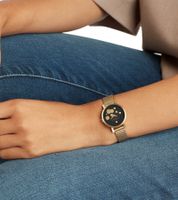 Pierre Cardin Women's Watch with Dial and Silver Circle Details, Analog Quartz Watch with Stainless Steel Bracelet, 3 ATM, 28 mm, CCM.050, Silver or Gold Pierre Cardin Women's Watch with Dial and Silver Circle Details, Analog Quartz Watch with Stainless Steel Bracelet, 3 ATM, 28 mm, CCM.050, Silver or Gold