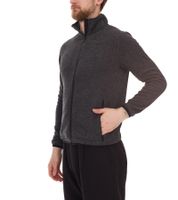 Veste de transition pour homme ILLMATIC Mingo avec fermeture éclair haute, veste zippée aspect polaire IL007 Gris Veste de transition pour homme ILLMATIC Mingo avec fermeture éclair haute, veste zippée aspect polaire IL007 Gris