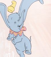 RE:COVERED X Disney T-shirt da donna con stampa Dumbo in cotone a scollo tondo RCDIF2069 rosa RE:COVERED X Disney T-shirt da donna con stampa Dumbo in cotone a scollo tondo RCDIF2069 rosa