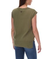 Pull d'été en tricot à col en V pour femme ALIFE AND KICKIN AudraAK, bleu ou vert