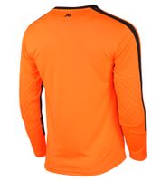 masita Kinder Fitness-Pullover mit ClimaTech+ Technologie Langarm-Shirt für Jungen und Mädchen Sport-Trikot Torwarttrikot 8516-5915J Neon-Orange/Schwarz