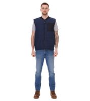 11 PROJECT PURlle Men's Quilted Puffer Vest Lifestyle Vest 20715253-ME Gray, Dark Green, or Dark Blue