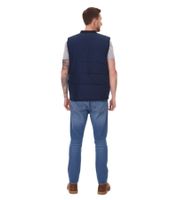 11 PROJECT PURlle Men's Quilted Puffer Vest Lifestyle Vest 20715253-ME Gray, Dark Green, or Dark Blue