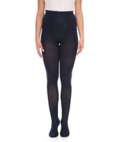 Pack de 2 medias de algodón para mujer ROGO X LAVANA, medias cómodas, 542819 Negro/Gris