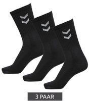 18 Paar hummel Basic Sport-Socken Baumwoll-Strümpfe Alltags-Socken mit Marken-Schriftzug 205603 oder Kontrastwinkel 022030 in Weiß oder Schwarz 18 Paar hummel Basic Sport-Socken Baumwoll-Strümpfe Alltags-Socken mit Marken-Schriftzug 205603 oder Kontrastwinkel 022030 in Weiß oder Schwarz