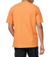 RE:COVERED X Disney Herren T-Shirt mit Grumpy Mickey Mouse Print Baumwoll-Shirt mit großem Schriftzug Rundhals-Shirt Beige, Blau, Violett oder Orange