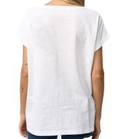 RE:COVERED X Disney Camiseta de mujer con estampado de Mickey Mouse y sus amigos o Mickey Mouse 1928 Camisa de algodón Camisa de cuello redondo Blanca RE:COVERED X Disney Camiseta de mujer con estampado de Mickey Mouse y sus amigos o Mickey Mouse 1928 Camisa de algodón Camisa de cuello redondo Blanca