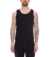 Débardeur homme STONES en coton, haut basique, col rond, sous-vêtement noir