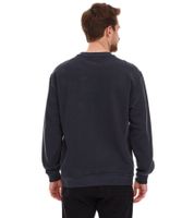 STONES Herren Basic-Pullover moderner Baumwoll-Sweater Sweatshirt Langarm-Shirt 400gsm Dunkel-Grau STONES Herren Basic-Pullover moderner Baumwoll-Sweater Sweatshirt Langarm-Shirt 400gsm Dunkel-Grau